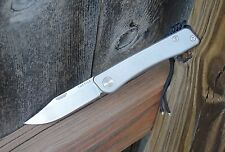 Tactile Knife Co. Bexar Slip Joint Knife Titanium Handle MagnaCut Blade - New picture