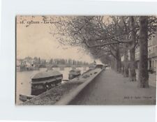 Postcard The Docks Chinon France picture