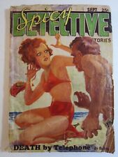 Spicy Detective v.1 #5, Sept. 1934 GD  H.L. Parkhurst Swimsuit Cover 5th Issue picture