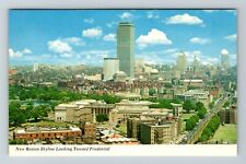 Boston MA-Massachusetts, Aerial View The New Boston Square, Vintage Postcard picture