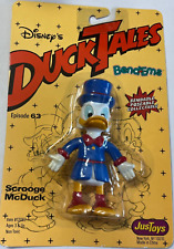 Walt Disney SCROOGE McDUCK Duck Tales Bendable Figurine~~NEW IN PACKAGE picture