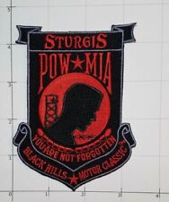 POW MIA Patch Sturgis Motorcycle Black Hills Motor Classic You Are Not Forgotten picture
