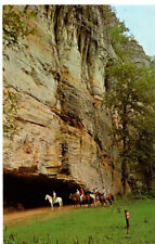 Trail Riding, Blanchard Springs Rec Area, Arkansas Postcard picture