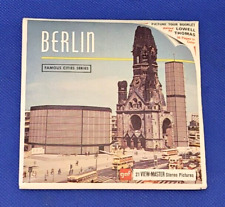 Vintage Gaf B192 Berlin Germany view-master 3 color Reels Packet reel Set picture