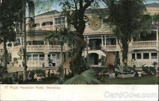 Honolulu,HI Royal Hawaiian Hotel The Island Curio Co. Antique Postcard Vintage picture