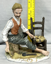 Noritake Vertrieb (Distribution) Royal Meridan? Handgemalt Man Caning a Chair picture