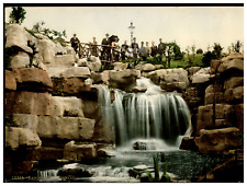 England. Ramsgate. The Waterfall. Vintage Photochrome by P.Z, Photochrome Zurich picture