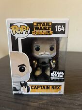 VAULTED EXCLUSIVE Captain Rex Funko Pop Bobblehead #164 Star Wars Rebels Bounty picture