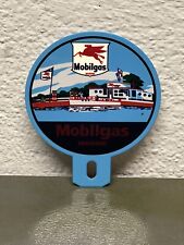 Mobilgas Marine Metal Plate Topper Sign Gas Oil Boat Sales Service Boat Water picture
