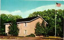 Vintage Postcard- Site of First Capitol, Junction City, KS 1960s picture
