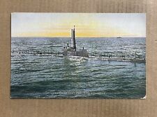 Postcard Navy Ship Submarine Undersea Boat WWI Vintage PC picture