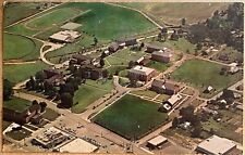 Asheville North Carolina Brevard College Aerial View Postcard c1970 picture