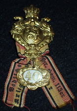 WWI Imperial German Veteran Lapel Pin Badge & Ribbon 113th Er LAHR W. Germany picture