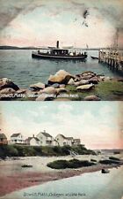 Steamer Carlotta at Little Neck, Ipswich, Massachusetts Mass Postcard picture