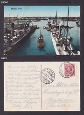 ITALY, Vintge postcard, Genoa, Port picture
