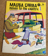 Magilla Gorilla Moves to the Country 1972 Children's Book Durabook Hanna Barbara picture