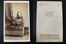 Gemar, Brussels, Princess Beatrice of the United Kingdom, 1862 Vintage Albumen Print  picture