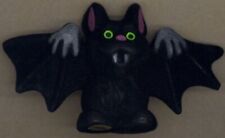 Vampire Bat Decoration Vintage Original 1960's Plush Halloween Toy Dracula picture