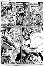 Tom Sutton - GIANT-SIZED CHILLERS #3 - Original Marvel Comics  Horror Art  Page picture