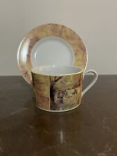 ALLIED DESIGN SAFARI COLLECTION TIGERS CUP  AND SAUCER 2001; LIMITED EDITION picture