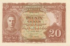 Malaya - 20 cents - P-9a - 1941 dated Foreign Paper Money - Paper Money - Foreig picture