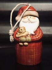 Coyne's Christmasville Santa Bell by Ronnie Walter 2005 Boot Clapper 4.5