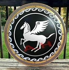 Medieval Armor Horse Authentic Ancient Greek Hoplite Black Gift For Halloween picture