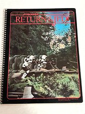 VINTAGE 1983 STAR WARS Return of the Jedi Fan Club Spiral Notebook Lucasfilm picture
