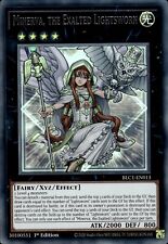 Minerva, The Exalted Lightsworn - Silver Ultra Rare 1st Ed. BLC1-EN013 NM YuGiOh picture