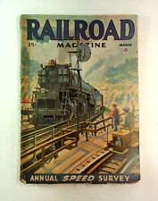 Railroad Magazine 2nd Series Mar 1945 Vol. 37 #4 GD/VG 3.0 TRIMMED Low Grade picture