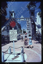 Sl86 Original Slide 1970's Singapore Cavenagh bridge 145a picture