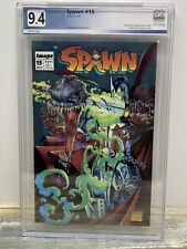 Spawn 15 - Violator Cover and Appearance 1993 - Todd McFarlane - PGX Graded 9.4 picture