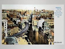 Fulton St. From Borough Hall, Brooklyn New York Postcard - *METALLIC LUSTER* picture