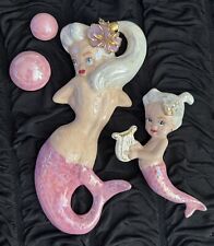 *RARE*Vintage inspired Mermaids pinup wall pieces picture