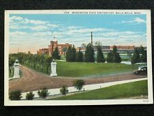 Walla Walla Washington WA State Penitentiary Antique Postcard Photo picture