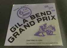 ADRA Gila Bend Grand Prix 1980 Decal Sticker 4