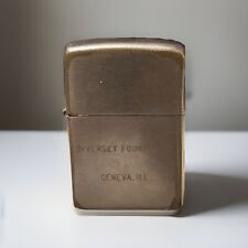 Vintage Lighter Zippo Diversey Foundry 1958 picture