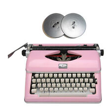 Royal 79105Y Classic Manual Typewriter Pink with Ribbon Bundle picture