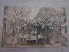 RPPC South Carolina House with Wisteria Antique UB Real Photo Postcard 1907 picture