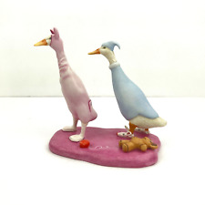 Greenwich Workshop Will Bullas BEDTIME BUDDIES Duck Porcelain Figurine Box Worn picture