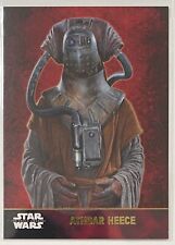 #11/100 GOLD PARALLEL 2015 Topps STAR WARS THE FORCE AWAKENS Athwart Heece #47 picture