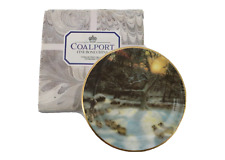 Coalport Mini Decorative Plate ROMANTIC MILL Hand Painted China in Box England picture