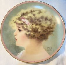 Bessie Pease Gutmann Precious Portraits Peach Blossom Collector Plate No. 2392 P picture