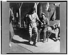 Convict Camp,Georgia,GA,Greene County,Farm Security Administration,1941,FSA,2 picture