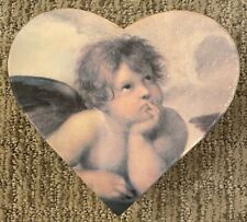 Vintage Bessie Pease Guttman Paper Mache Heart Shaped Box  picture