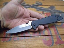 Kershaw Emerson CQC-4KXL 6055 Pocket Knife Frame Lock Plain Edge Blade picture