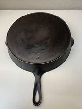 Griswold Erie 1st Series #12 Cast Iron Skillet without Quotes picture