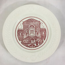 1940 Wedgwood Queensware UNIVERSITY OF PENNSYLVANIA Plate Museum Porch picture