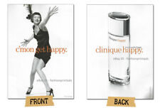CLINIQUE Fragrance 2-Page Magazine PRINT AD 1997 KAREN ELSON happy picture