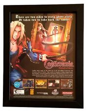 Castlevania Portrait of Ruin Framed 2006 Vintage Video Game Print Ad/Poster Art picture